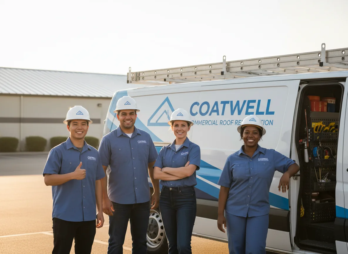 Commercial roof coating company in Coleman Falls, VA